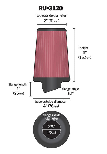 KN Universal Air Filter