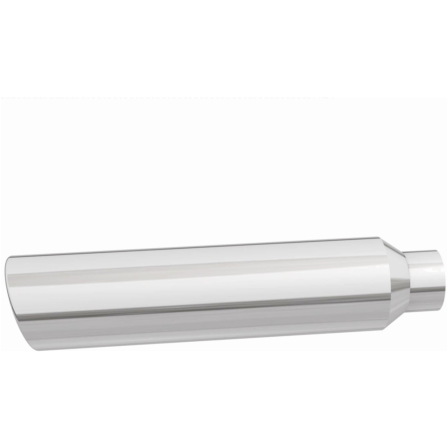 Single Exhaust Tip - 2.5in. Inlet/4in. Outlet