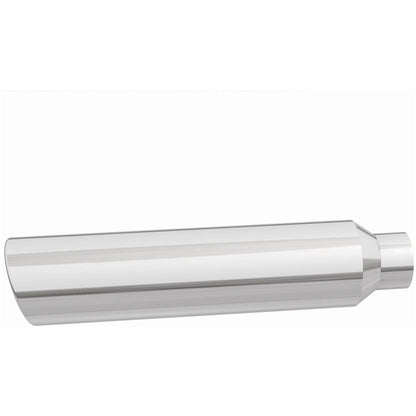 Single Exhaust Tip - 2.5in. Inlet/4in. Outlet