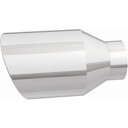 Single Exhaust Tip - 2.25in. Inlet/4in. Outlet