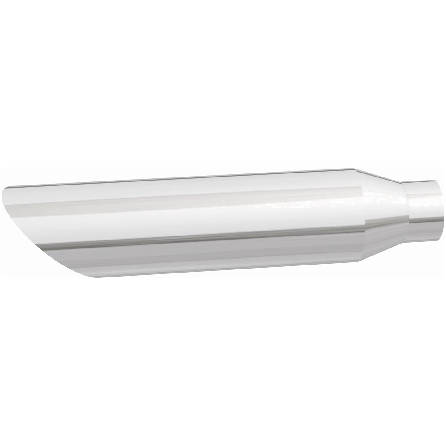 Single Exhaust Tip - 2.5in. Inlet/4in. Outlet