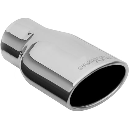 Single Exhaust Tip - 3in. Inlet/3.25 X 4.75in. Outlet