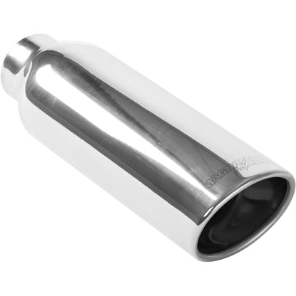 Single Exhaust Tip - 2.25in. Inlet/3.5 X 4.25in. Outlet