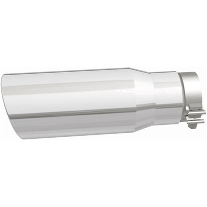 Single Exhaust Tip - 3.5in. Inlet/5in. Outlet