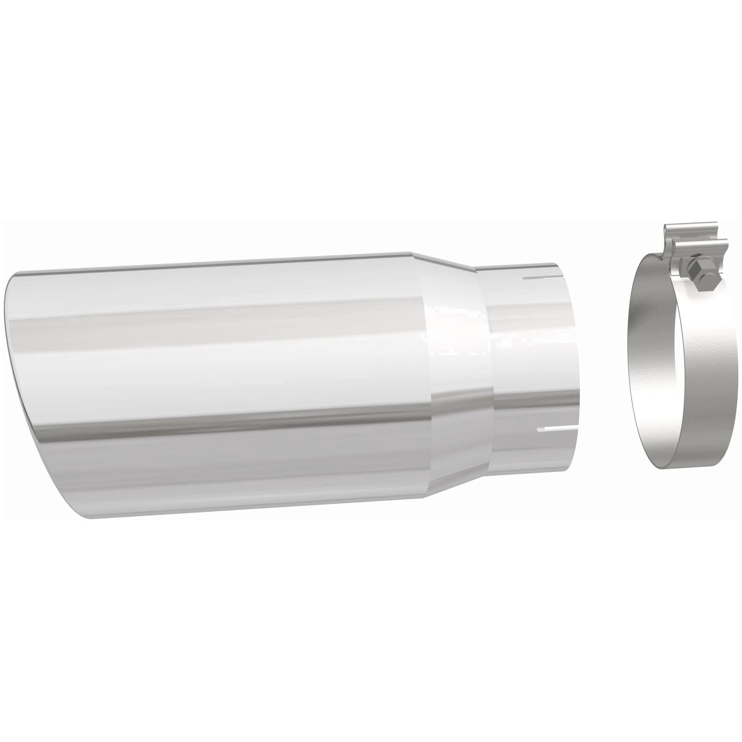 Single Exhaust Tip - 5in. Inlet/6in. Outlet