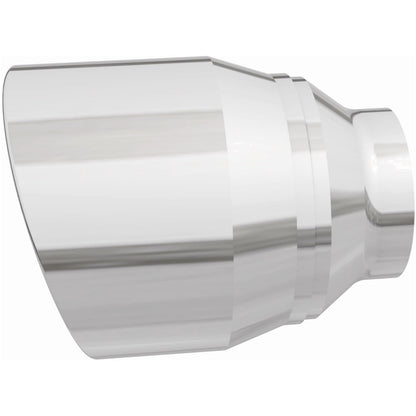 Single Exhaust Tip - 2.5in. Inlet/4.5in. Outlet