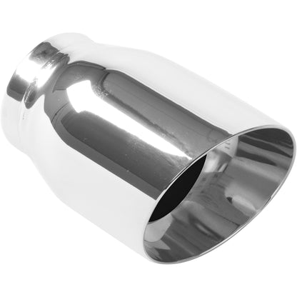 Single Exhaust Tip - 2.5in. Inlet/3.5in. Outlet
