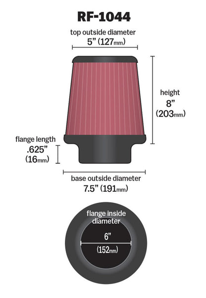 KN Universal Air Filter