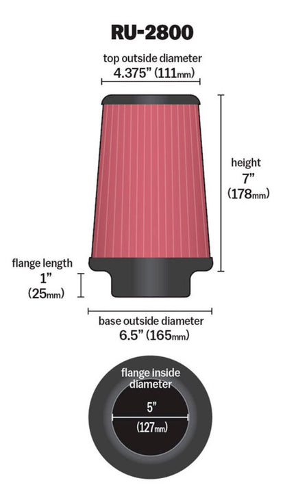 KN Universal Air Filter