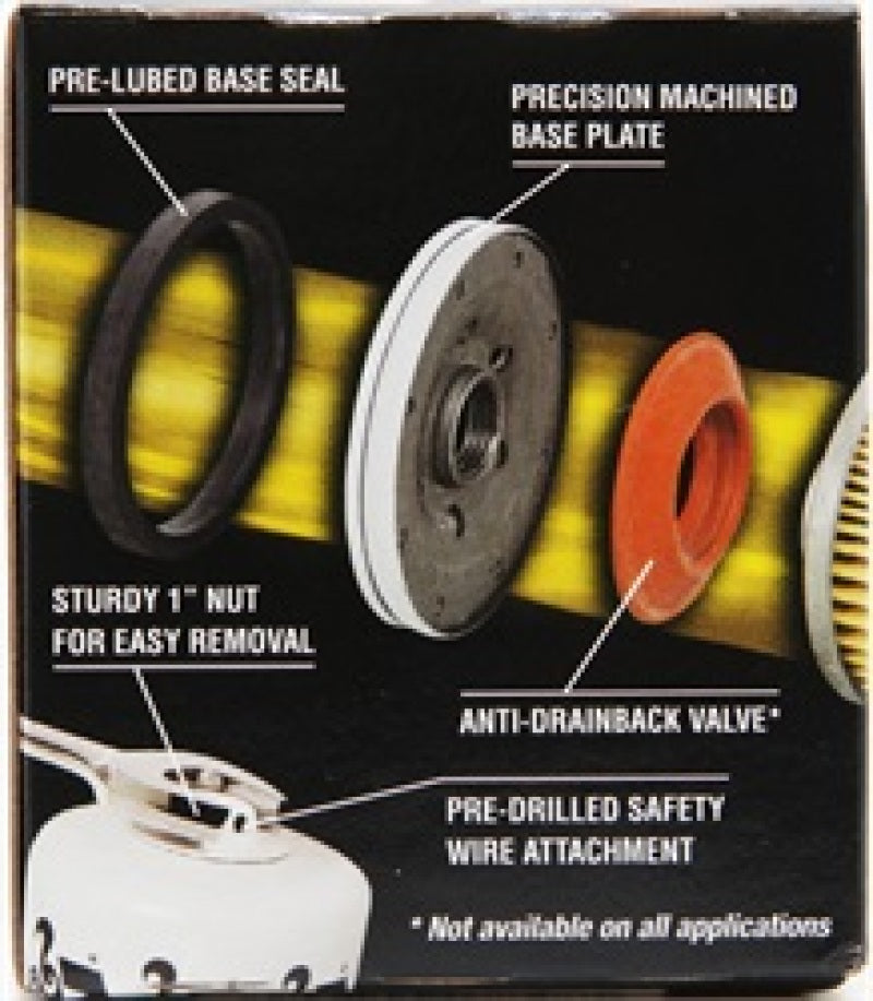 KN Premium Wrench-Off Oil Filt