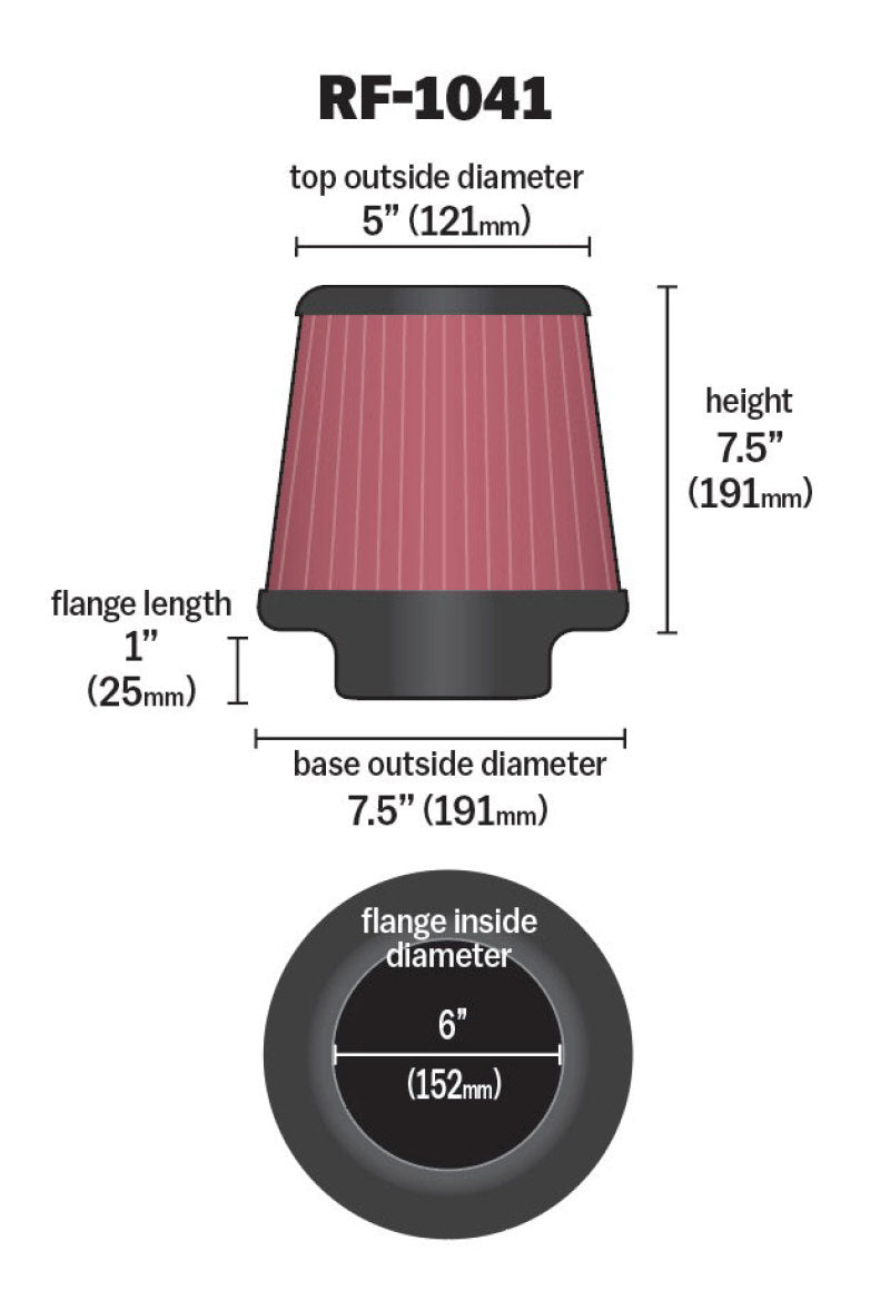 KN Universal Air Filter