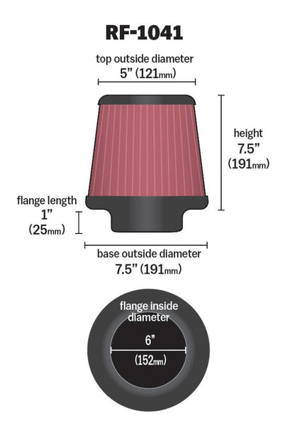 KN Universal Air Filter