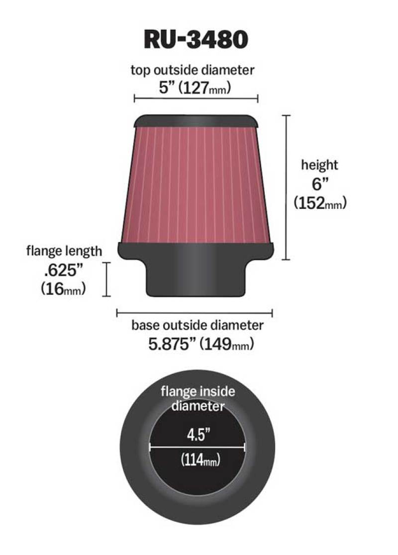KN Universal Air Filter