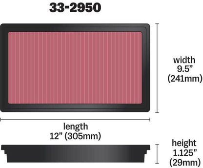 KN Drop in Air Filters