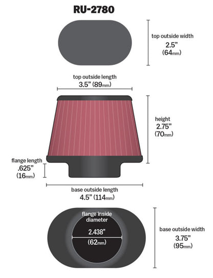 KN Universal Air Filter