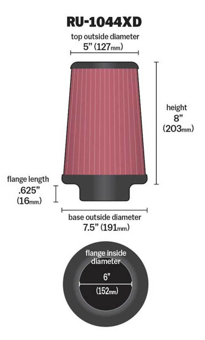 KN Universal Air Filter