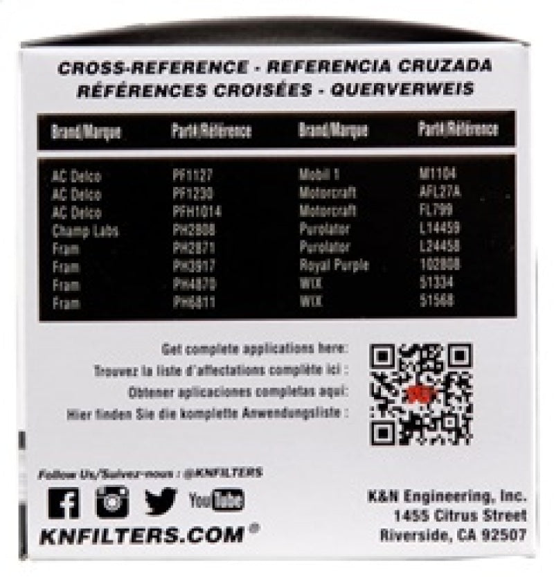 KN Pro Series Oil Filters