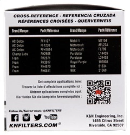 KN Pro Series Oil Filters
