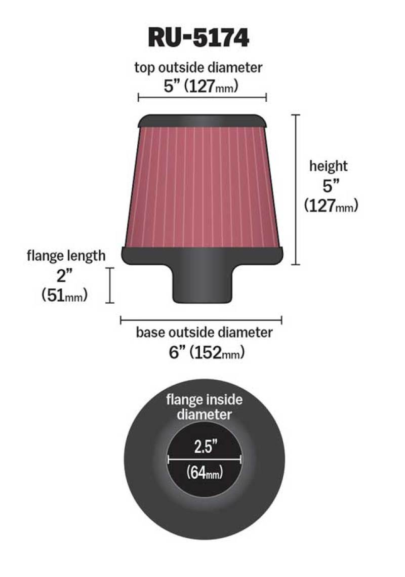 KN Universal Air Filter