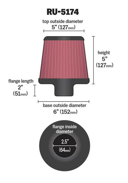 KN Universal Air Filter