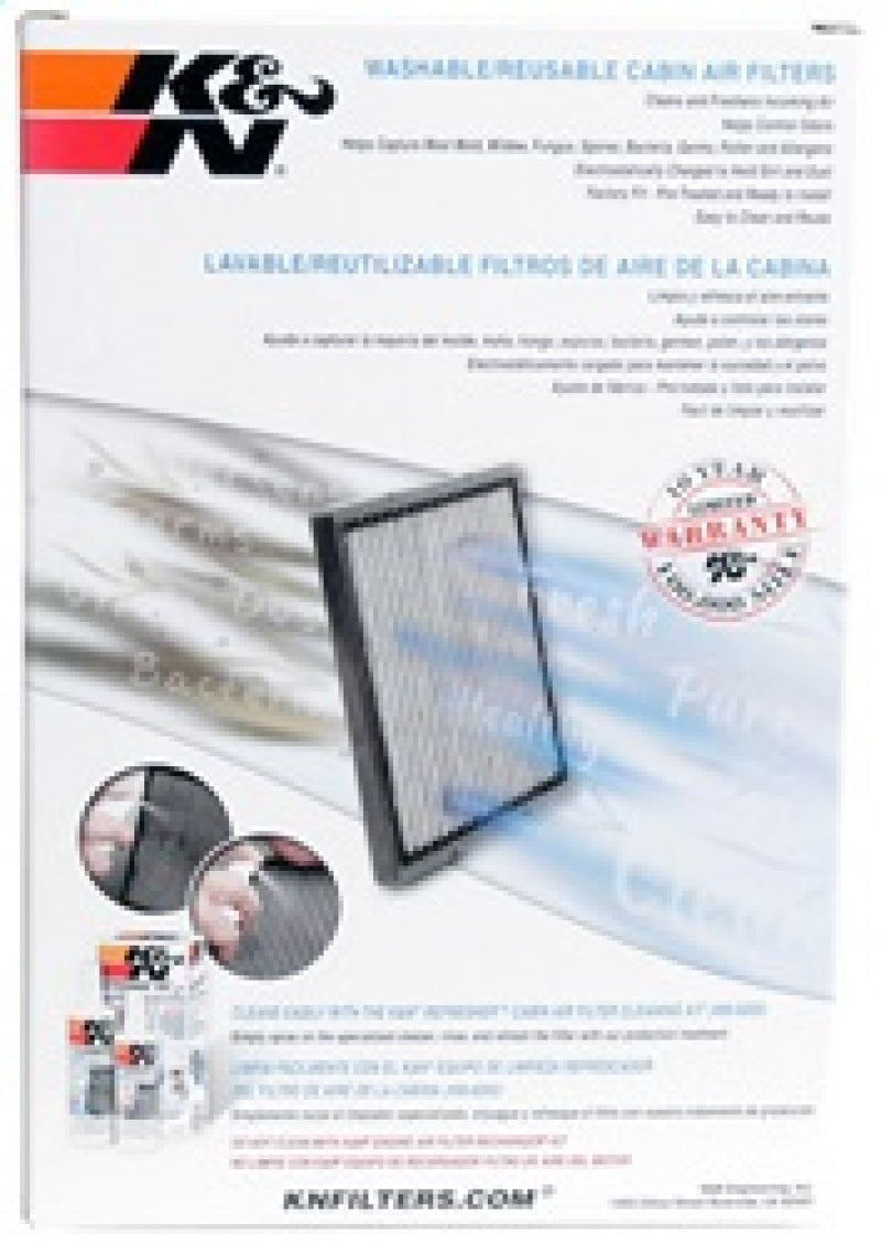 KN Cabin Air Filters
