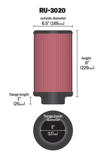 KN Universal Air Filter