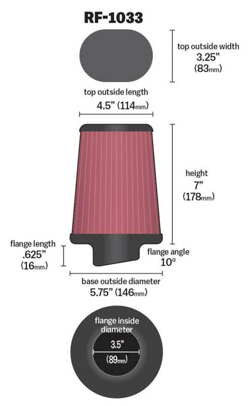 KN Universal Air Filter