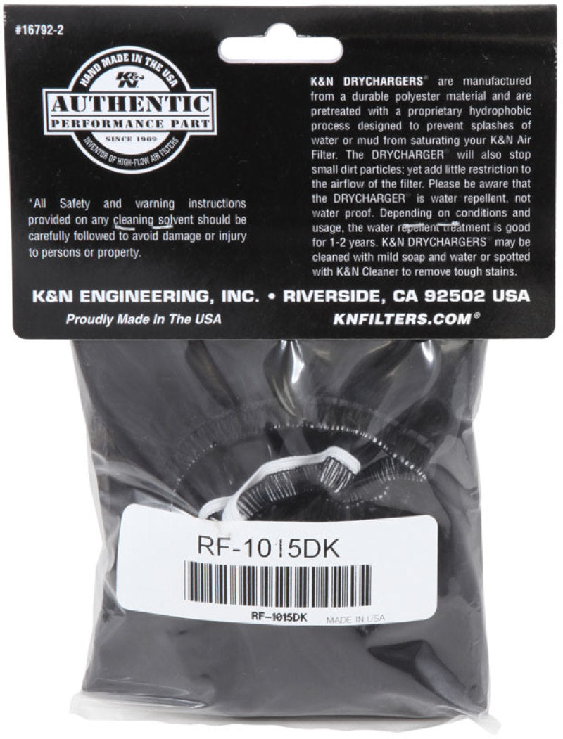 KN DryCharger Air Filter Wrap