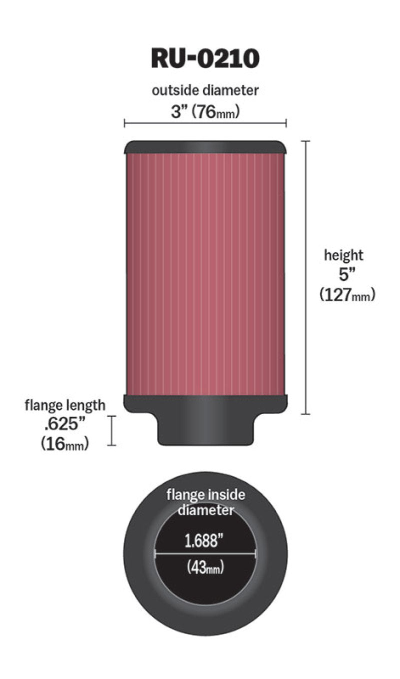 KN Universal Air Filter