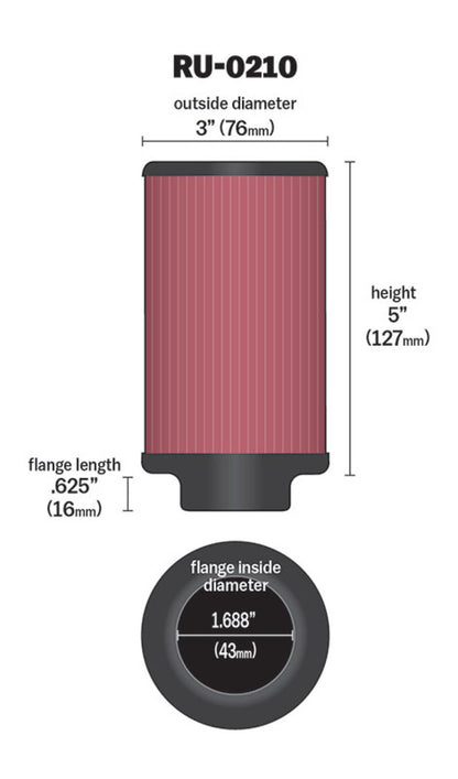 KN Universal Air Filter
