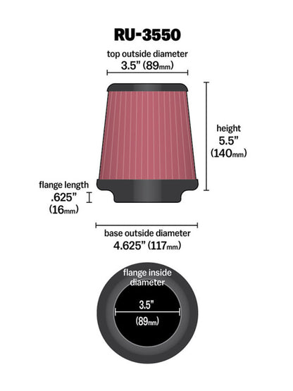 KN Universal Air Filter