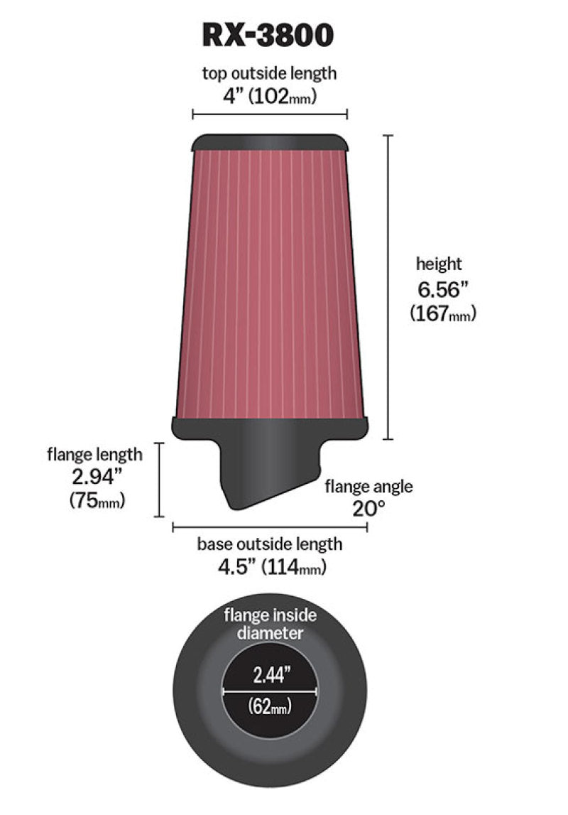 KN Universal X-Stream Clamp-On