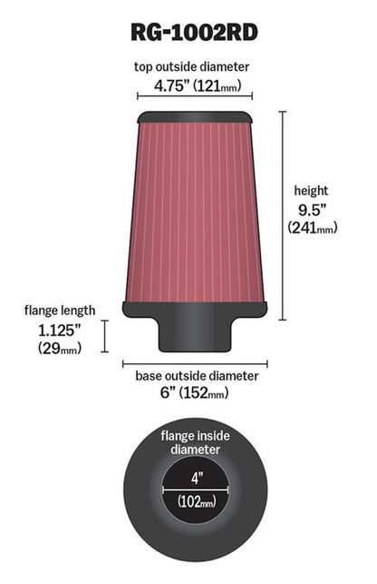 KN Universal Air Filter