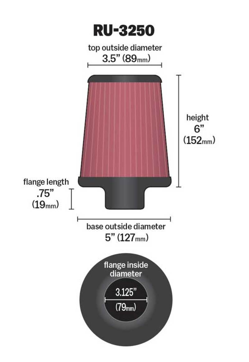 KN Universal Air Filter