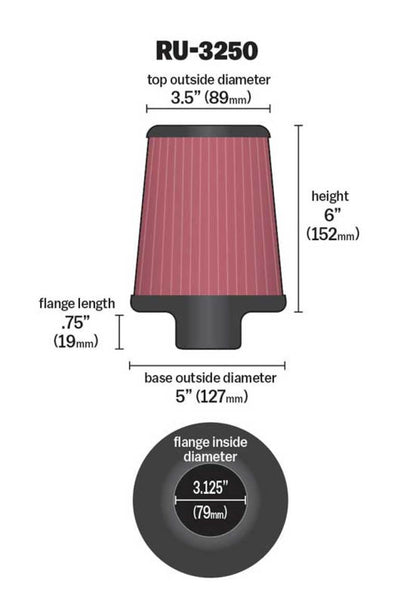 KN Universal Air Filter