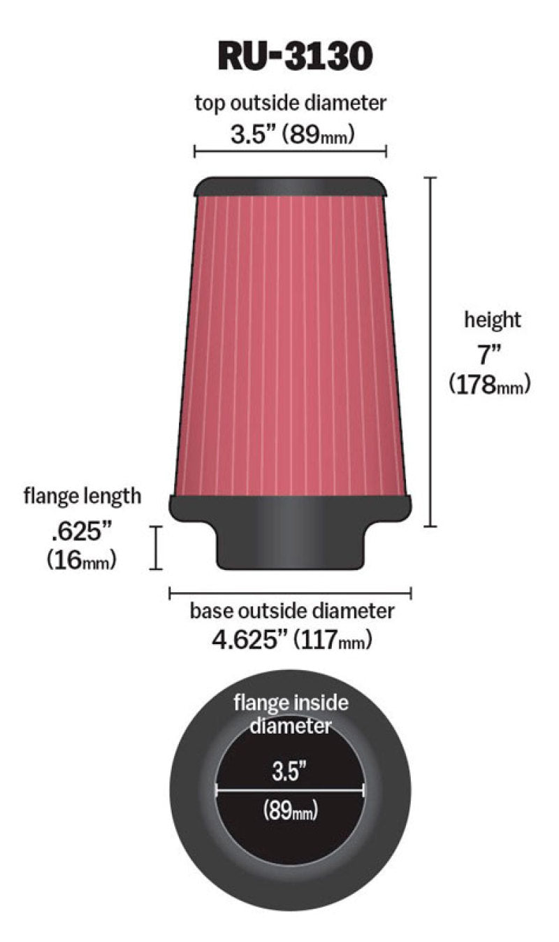 KN Universal Air Filter