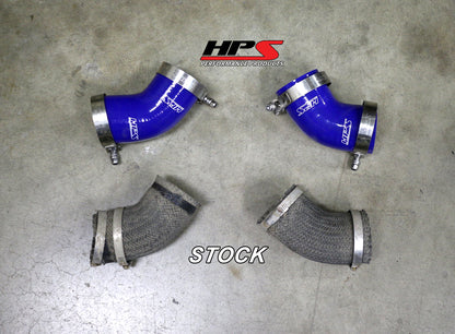 High Temp 4-ply Reinforced Silicone Replace OEM Rubber Intercooler Turbo Boots