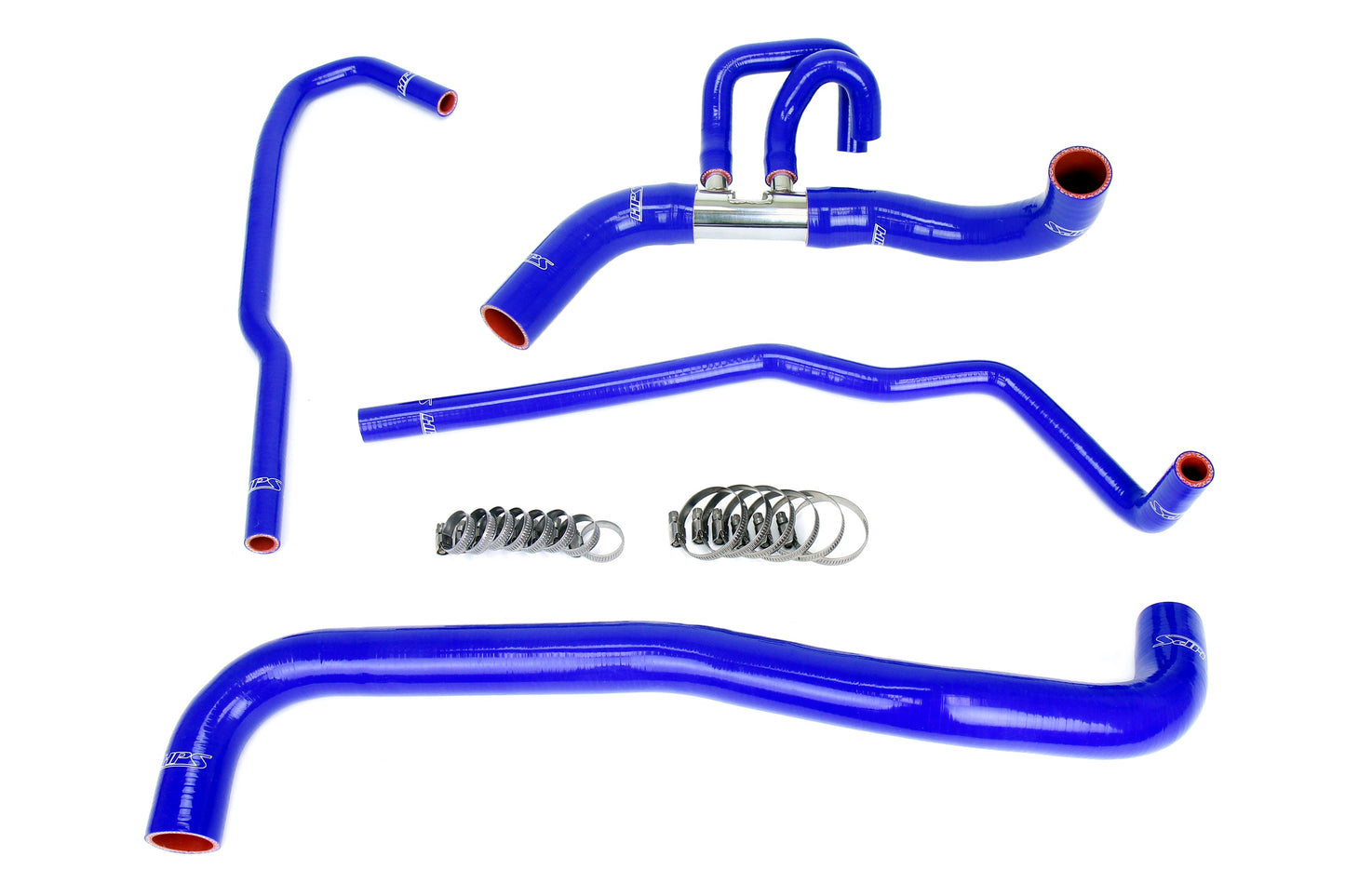 High Temp 3-ply Reinforced Silicone  Replaces OEM Rubber Radiator Coolant Hoses.