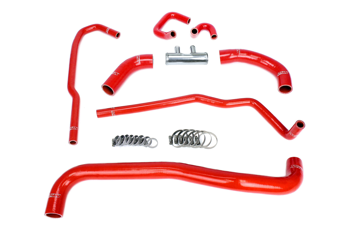 High Temp 3-ply Reinforced Silicone  Replaces OEM Rubber Radiator Coolant Hoses.