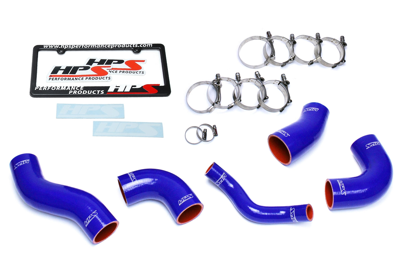 HPS Performance High Temp 4-ply Reinforced SiliconeReplace OEM Rubber Intercooler Turbo Boots