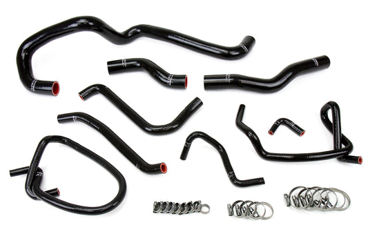 HPS Performance High Temp 3-ply Reinforced SiliconeReplace OEM Rubber Radiator Coolant Hoses