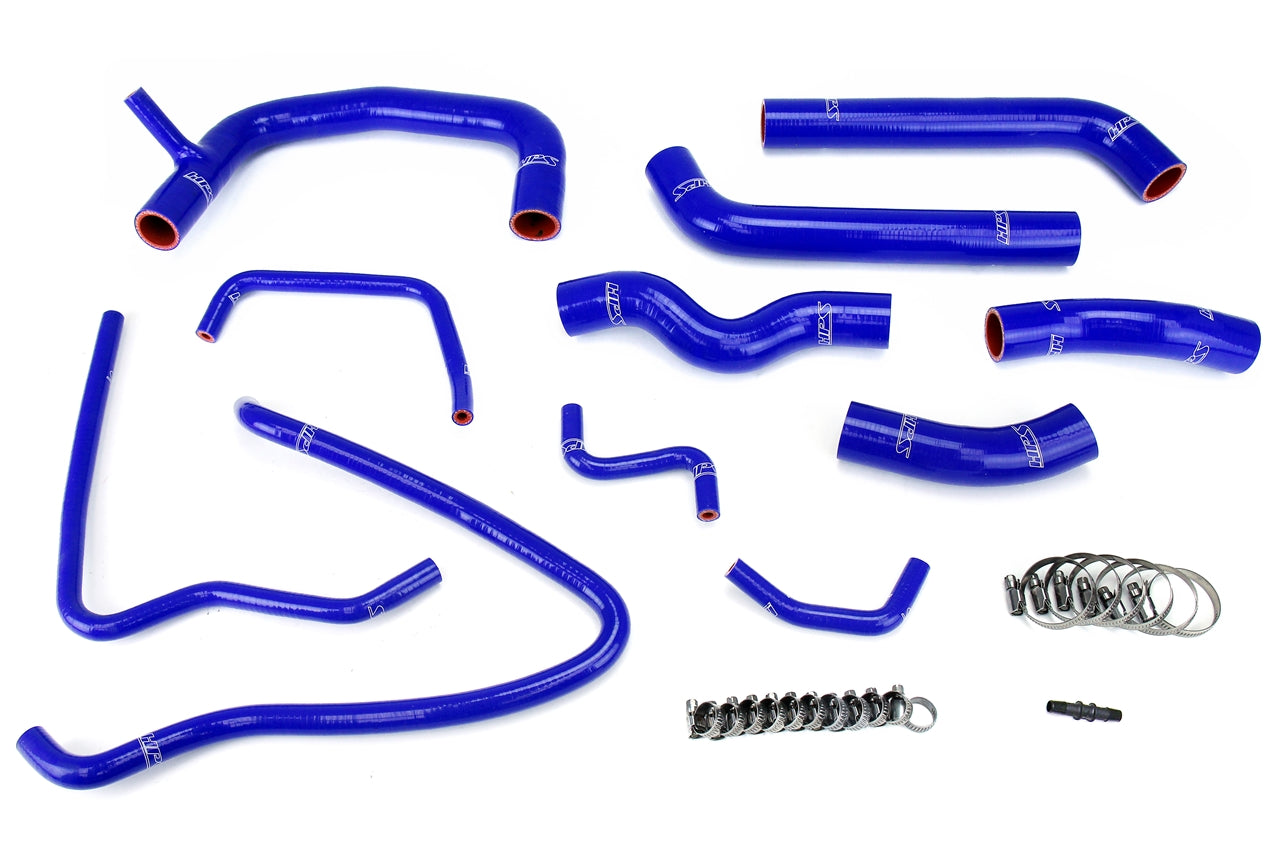 HPS Performance High Temp 3-ply Reinforced SiliconeReplace OEM Rubber Radiator Coolant Hoses