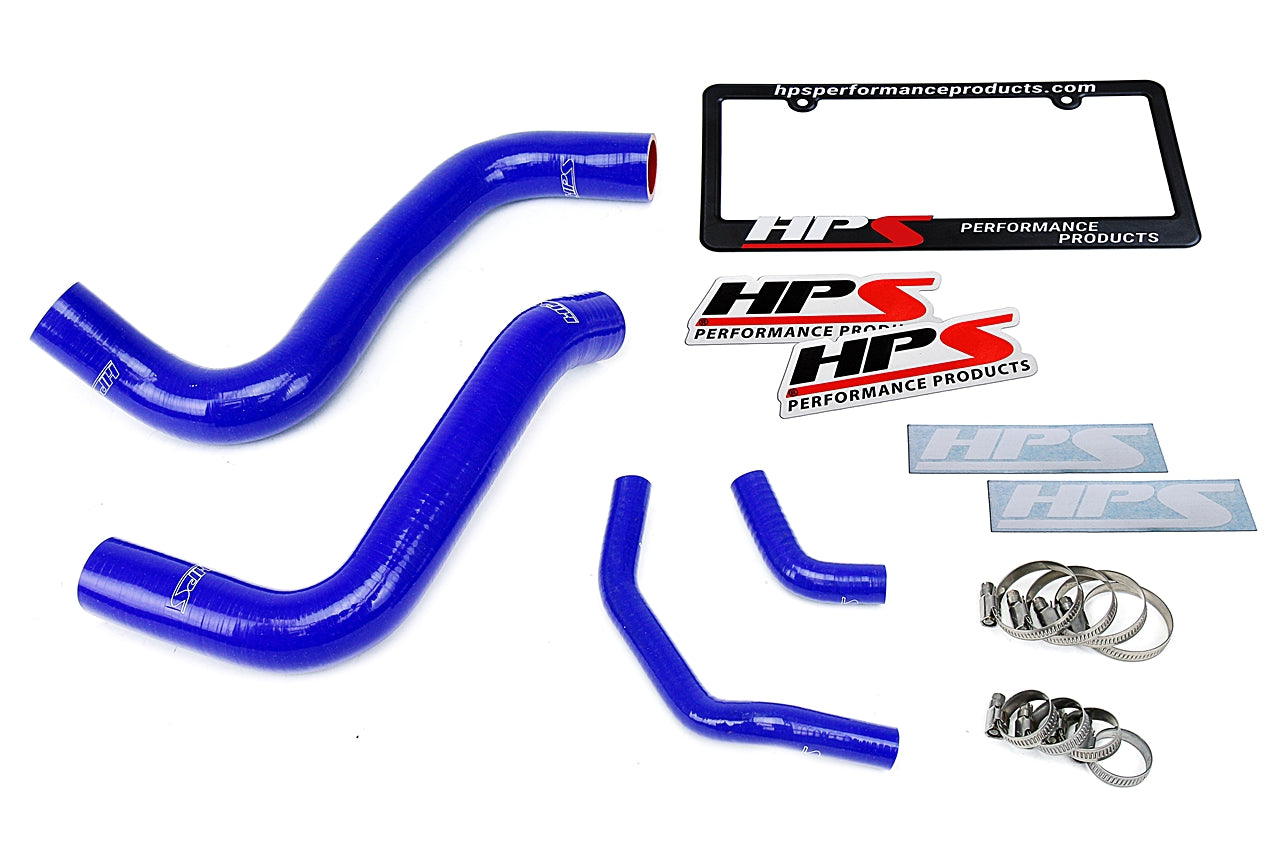 HPS Performance High Temp 3-ply Reinforced SiliconeReplace OEM Rubber Radiator Coolant Hoses