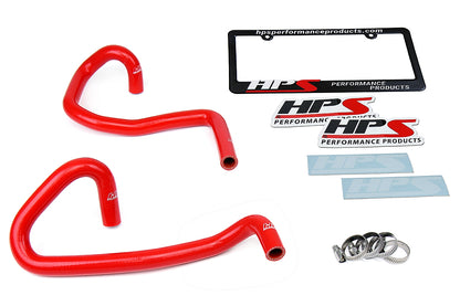 HPS Performance High Temp 3-ply Reinforced SiliconeReplace OEM Rubber Heater Coolant Hoses