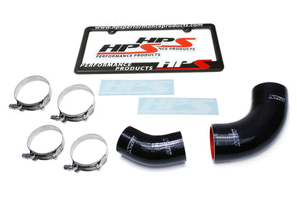 HPS Performance High Temp 4-ply Reinforced SiliconeReplace OEM Rubber Intercooler Turbo Boots