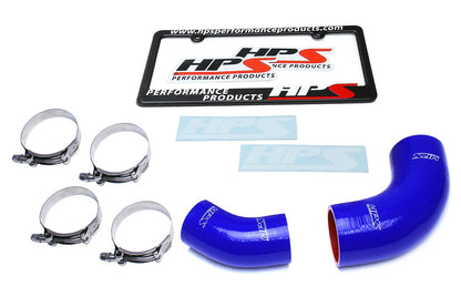 HPS Performance High Temp 4-ply Reinforced SiliconeReplace OEM Rubber Intercooler Turbo Boots