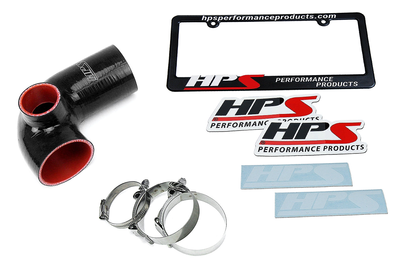 HPS Performance Replace Stock Restrictive Air Intake Improve Throttle Response No Heat Soak