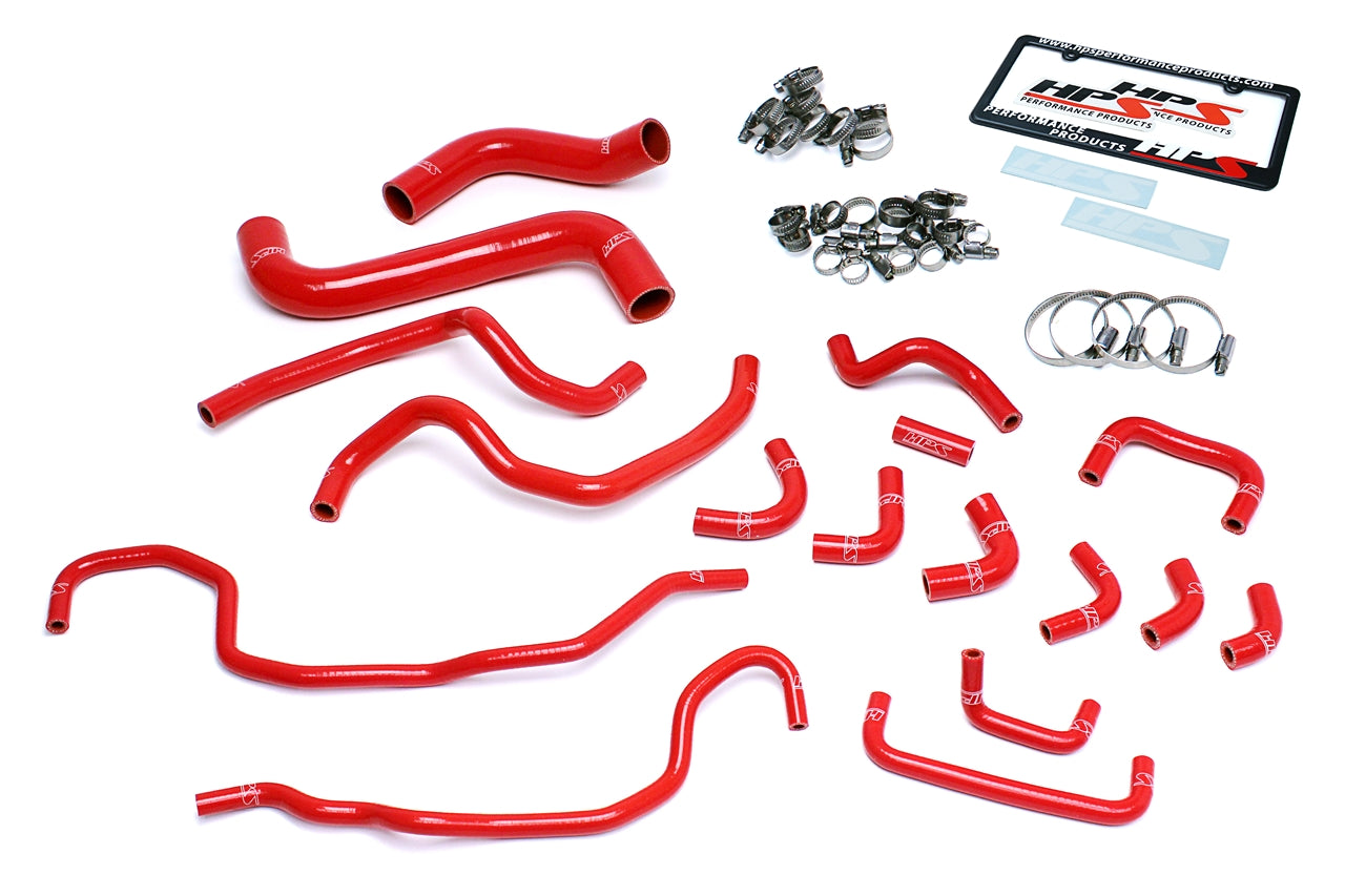 HPS Performance High Temp 3-ply Reinforced SiliconeReplace Rubber Radiator Heater Coolant Hoses