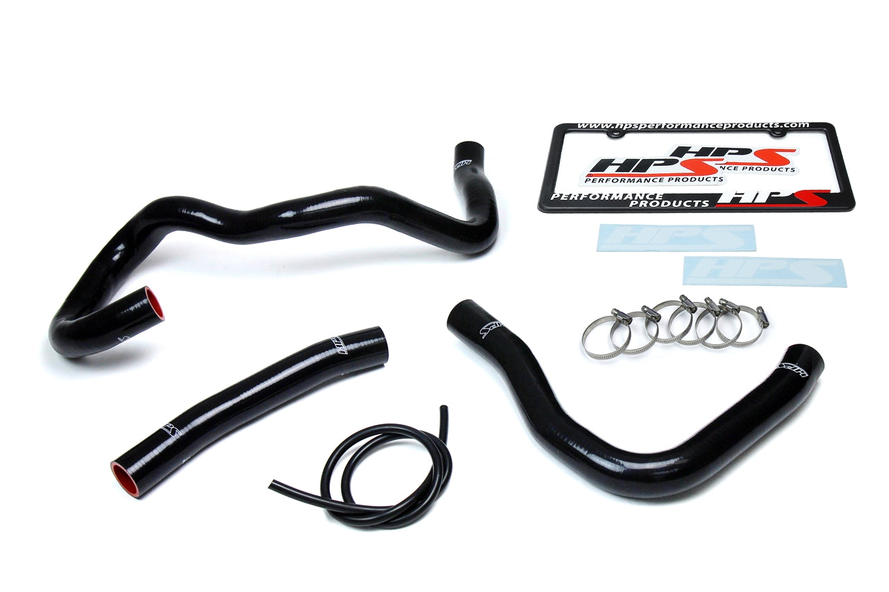 HPS Performance High Temp 3-ply Reinforced SiliconeReplace OEM Rubber Radiator Coolant Hoses