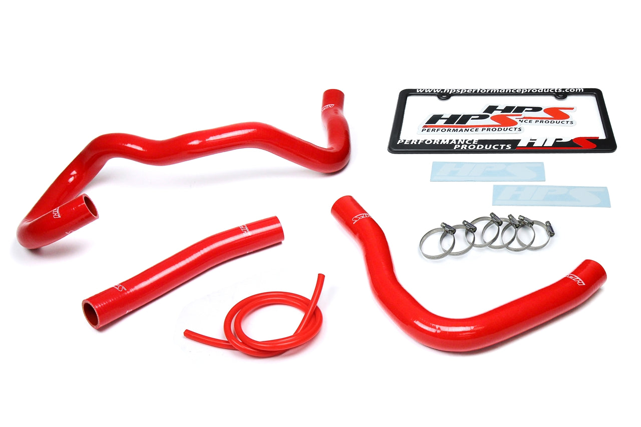 HPS Performance High Temp 3-ply Reinforced SiliconeReplace OEM Rubber Radiator Coolant Hoses